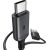 Joyroom JR-WQM03 magnetic charger, USB + USB-C, 1.2m (black)