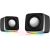 Esperanza EGS108 Speakers 2.0 LED Black 6W