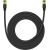 Braided network cable cat.8 Baseus Ethernet RJ45, 40Gbps, 3m (black)