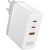 Wall charger, Vention, FEGW0-EU, 2xUSB-C, USB- A, 100W/100W/30W, GaN (white)