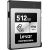 Lexar memory card CFexpress Type B 512GB Professional Silver