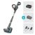 GARDENA cordless multi-cleaner AquaBrush Patio 18V P4A, hard floor cleaner (grey/turquoise, Li-Ion battery 2.5Ah P4A, POWER FOR ALL ALLIANCE)