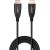 Lindy Fiber Optic Hybrid HDMI 2.1 8K60 cable (black, 10 meters, AOC cable)