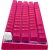 LOGITECH G PRO X 60 LIGHTSPEED Wireless Gaming Keyboard (Tactile) - MAGENTA - US INT'L - 2.4GHZ/BT - EMEA28-935 - TACTILE SWITCH