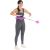 Hula hop plus size with tabs and weights HMS HHW12 purple