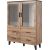 Cama Meble Cama display cabinet LOTTA 2D4D wotan oak + mat black