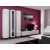 Cama Meble Cama Glass-case VIGO '180' 180/40/30 white/white gloss