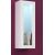 Cama Meble Cama Cabinet VIGO "90" glass 90/35/32 white/white gloss