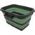 Eurotrail Foldable Basket With Lid L / Zaļa / Melna / 15 L