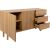 Sideboard SUNNY 150x40xH80cm, melamine oak