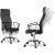 Top E Shop Topeshop KRZESŁO NEMO CZARNE office/computer chair Padded seat Mesh backrest