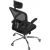 Top E Shop Topeshop FOTEL DORY SZARY office/computer chair Padded seat Mesh backrest