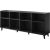 Cama Meble FARO chest of drawers 200x42x82 matte black + oak craft