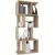 Top E Shop Bookcase FIESTA 4P 59.5x30x140 cm, sonoma oak