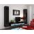 Cama Meble Cama TV stand VIGO NEW 30/180/40 black/black gloss