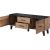 Cama Meble Cama RTV stand LOTTA 140cm wotan oak + matt black