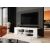 Cama Meble Cama TV cabinet RTV TEXAS 50/134/40 white/white gloss