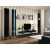 Cama Meble Cama TV stand VIGO NEW 30/140/40 white/black gloss