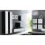 Cama Meble Cama Square cabinet VIGO 50/50/30 black/white gloss