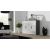 Cama Meble Cama living room sideboard UNI grey/white gloss