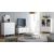 Cama Meble Cama sideboard LOTTA 150 2D3S white + sonoma oak