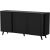 Cama Meble Cama VOLARE chest of drawers 151 x 39 x 75 cm black