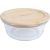 Bowl BOXY D13xH5,4cm 400ml, glass, bamboo lid