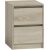 Top E Shop Topeshop K2 SONOMA nightstand/bedside table 2 drawer(s) Oak