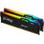 Kingston Technology FURY Beast 32GB 6000MT/s DDR5 CL30 DIMM (Kit of 2) RGB XMP