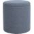 Ottoman HAKO D34,5xH36cm, dark grey, with storage