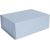 Paper box TRUDY 20x14x7cm foldable, grey