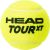 Head Tour XT tennis balls 3 pcs 570823