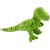 Leantoys Duży Pluszowy Dinozaur 100cm x 60cm Przytulanka Maskotka Zielony