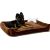 GO GIFT Lux brown - pet bed - 95 x 70 x 9 cm