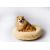 GO GIFT Shaggy cream L - pet bed - 66 x 66 x 10 cm