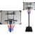 Leantoys Basketball Wheelie Basket Garden Black 260 cm