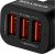 CANYON car charger C-06 3.1A/3USB-A Black