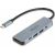 DICOTA D32060 5-in-1 4K PD 100 W USB Type-C Video Hub Silver