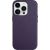 Mag Leather Case Apple iPhone 14 Pro dark purple