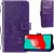 Case Flower Book Samsung A155 A15 4G/A156 A15 5G violet