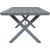 Table CORINNA 180x100x75cm, light grey