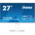 Iiyama XUB2797QSU-W2 27 IN WHD IPS