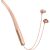 LDNIO N01 wireless neckband headphones (rose gold)