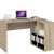 Top E Shop Topeshop PLUS 2X2 SONOMA computer desk Oak colour