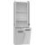 Top E Shop Topeshop NEL 2K DD BIEL bathroom storage cabinet White