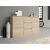 Top E Shop Topeshop KOMODA 2D3S DĄB SONOMA chest of drawers