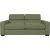 Sofa bed KINGSTON 3-seater, light green