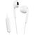 JVC HA-F17M Earbuds Stereo Austiņas ar Mic / IPX2 / Baltas