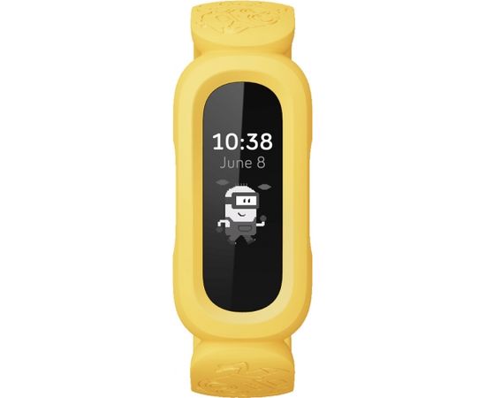 Fitbit activity tracker for kids Ace 3, minions yellow