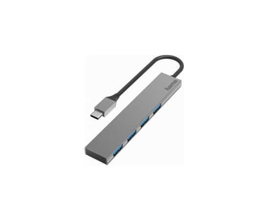 Hama USB-C Hub 4 Ports Ultra Slim